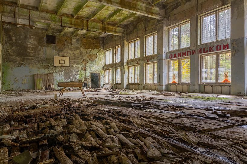 De gymzaal van Truus Nijland