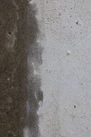concrete gradient from white to brown, from old to new