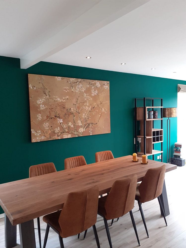 Mandelblüte ALMOND BLOSSOM ocker - Vincent van Gogh  von Masters Revisited 