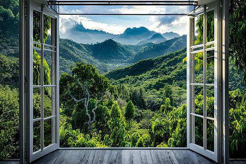 uitzicht vanaf mijn vakantieadres