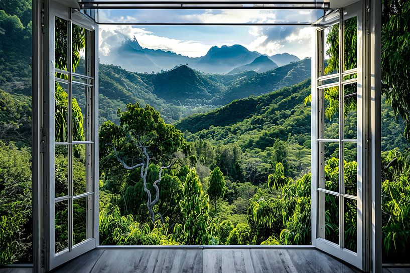 vue de mon adresse de vacances par Egon Zitter