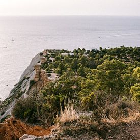 Ibiza | Uitzichten vanaf Es Verda, Ibiza in Spanje van Amber Francis