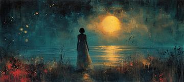 Sunset Mystique | Horizon's Gentle Embrace von Kunst Laune