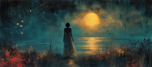 Sunset Mystique - L'étreinte douce de l'horizon