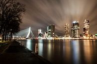 Rotterdam avondfoto van Ton de Koning thumbnail