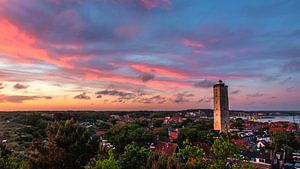 La vue magnifique depuis la dune de Seinpaal sur Bram Veerman