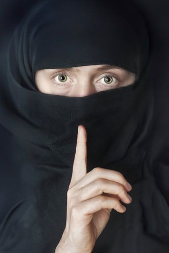 Stille Schoonheid: Een Eenzame Figurant in de 'Blooming Desert' Collectie