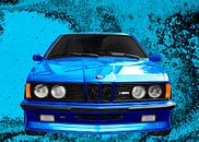 BMW M635CSi E24 in blauw van aRi F. Huber thumbnail