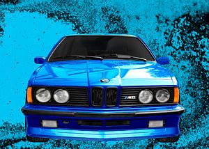 BMW M635 CSi E24 in blue