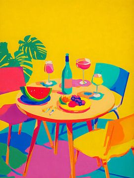 Summer Delight - Table full of Colour and Life