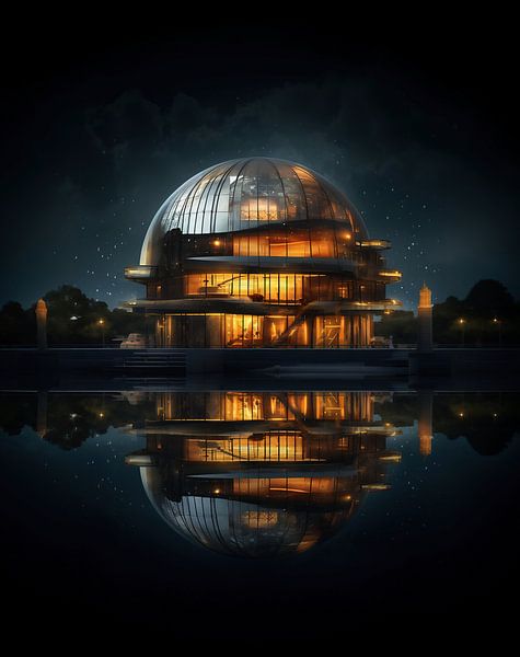 Vue de la ville par fernlichtsicht