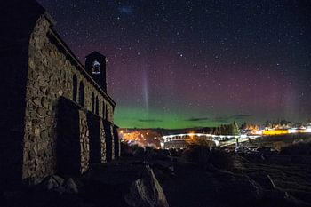 Aurora in Lake Tekapo