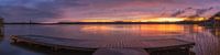 Beautiful sunset at the Amstelveen lake "De Poel" on 12nd april 2016 by Ardi Mulder thumbnail