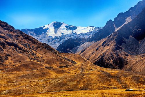 Andes Mountains from Puno Les Desea Feliz Viaje High Pass
