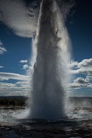 Iceland's famous geyser by Menno Schaefer