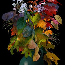 Autumn in a vase by Martijn Schruijer