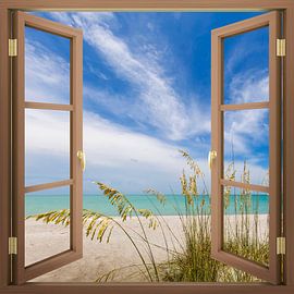 Enjoy peaceful silence on the beach by Melanie Viola