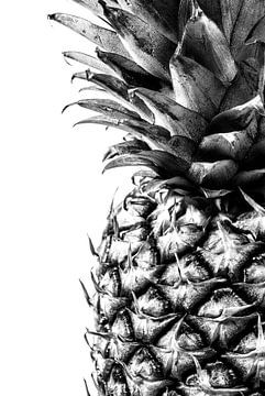 Close up van een ananas van MirjamCornelissen - Fotografie