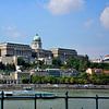 Buda castle across the river by Frank's Awesome Travels