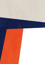 Moderne Abstrakte Organische Geometrische Farbkunst von Online Arts
