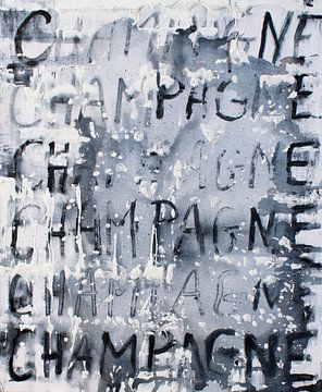 Champagner schwarz von Atelier Paint-Ing