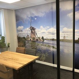 Kundenfoto: Mühlen Kinderdijk mit holländischem Himmel von Evert-Jan Hoogendoorn