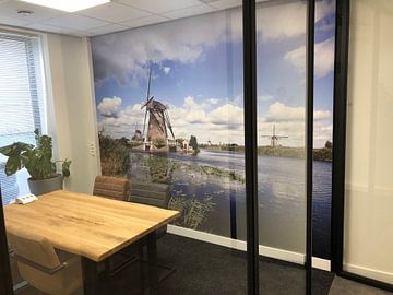 Kundenfoto: Mühlen Kinderdijk mit holländischem Himmel von Evert-Jan Hoogendoorn