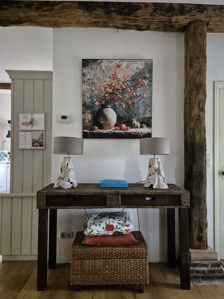 Herbststillleben Erdtöne  von Kunst Laune 