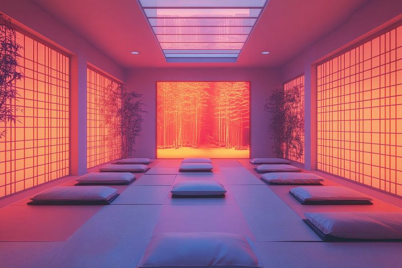 meditation Japan by Egon Zitter