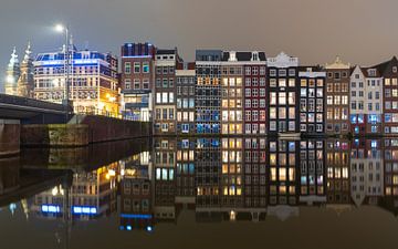 Amsterdam - Damrak von Frank Smit Fotografie