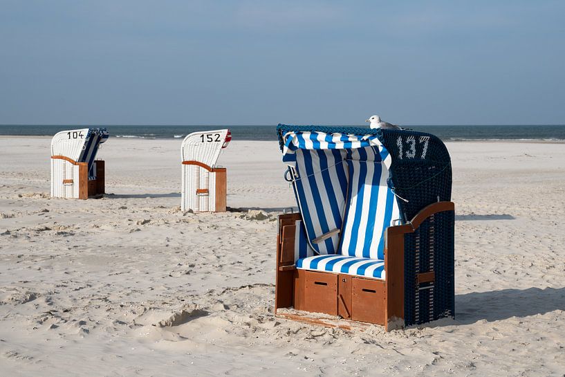 Wittdün, Amrum, Noord-Friesland, Duitsland van Alexander Ludwig