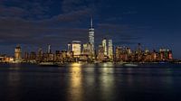 New York City skyline at night