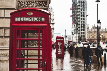 Telefooncel Londen van Sander Rozemuller