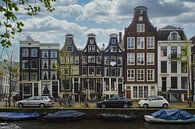 4 gevelpanden in Amsterdam van Peter Bartelings thumbnail