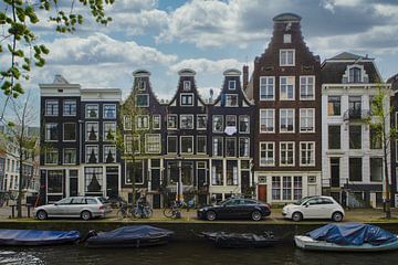 4 maisons à poche à Amsterdam sur Peter Bartelings