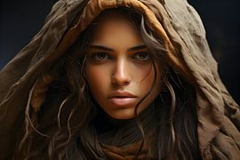 Bedouin portrait by Heike Hultsch