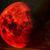 Der blutrote Mond als Bote der Apokalypse von Max Steinwald