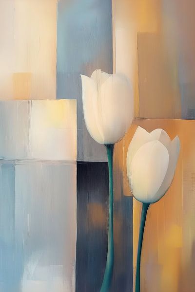 Tulpen abstrakt #13 von Imagine