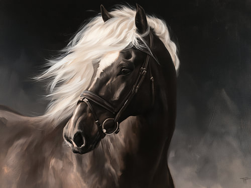Majestätisches Pferd