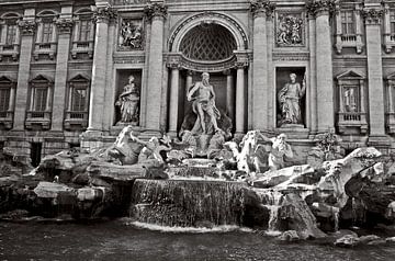 Der Trevibrunnen - Fontana di TREVI in Rom von Silva Wischeropp