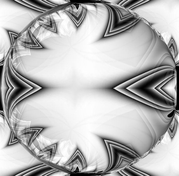 White Bubble by Nicky`s Prints