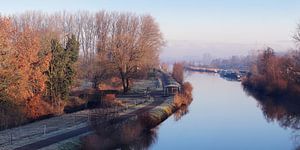 Uitzicht op de Dender, Gijzegem, België