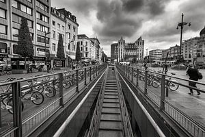 Parking à vélos de la gare d'Anvers sur Rob Boon