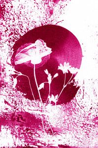 Rosa Blumen Chaos