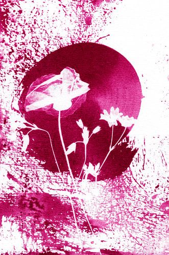 Roze Bloemen Chaos