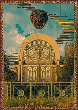 Surrealistische poort van CosmoZach