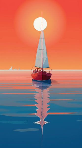 Journeying to the Sunset by Art Lovers