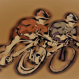 Cyclists by ! Grobie