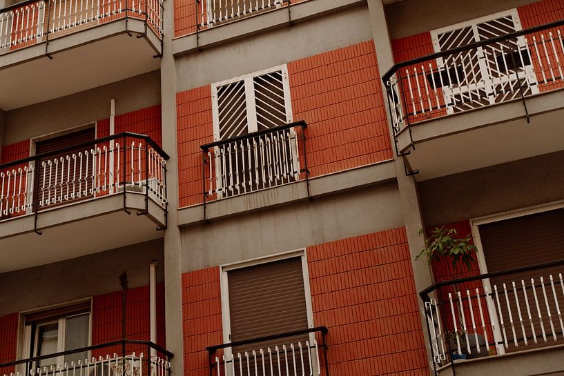 Balconies, Bari by Meike Molenaar
