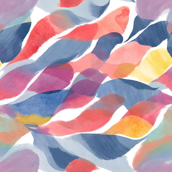Colourful Abstract painting by ComfortQ